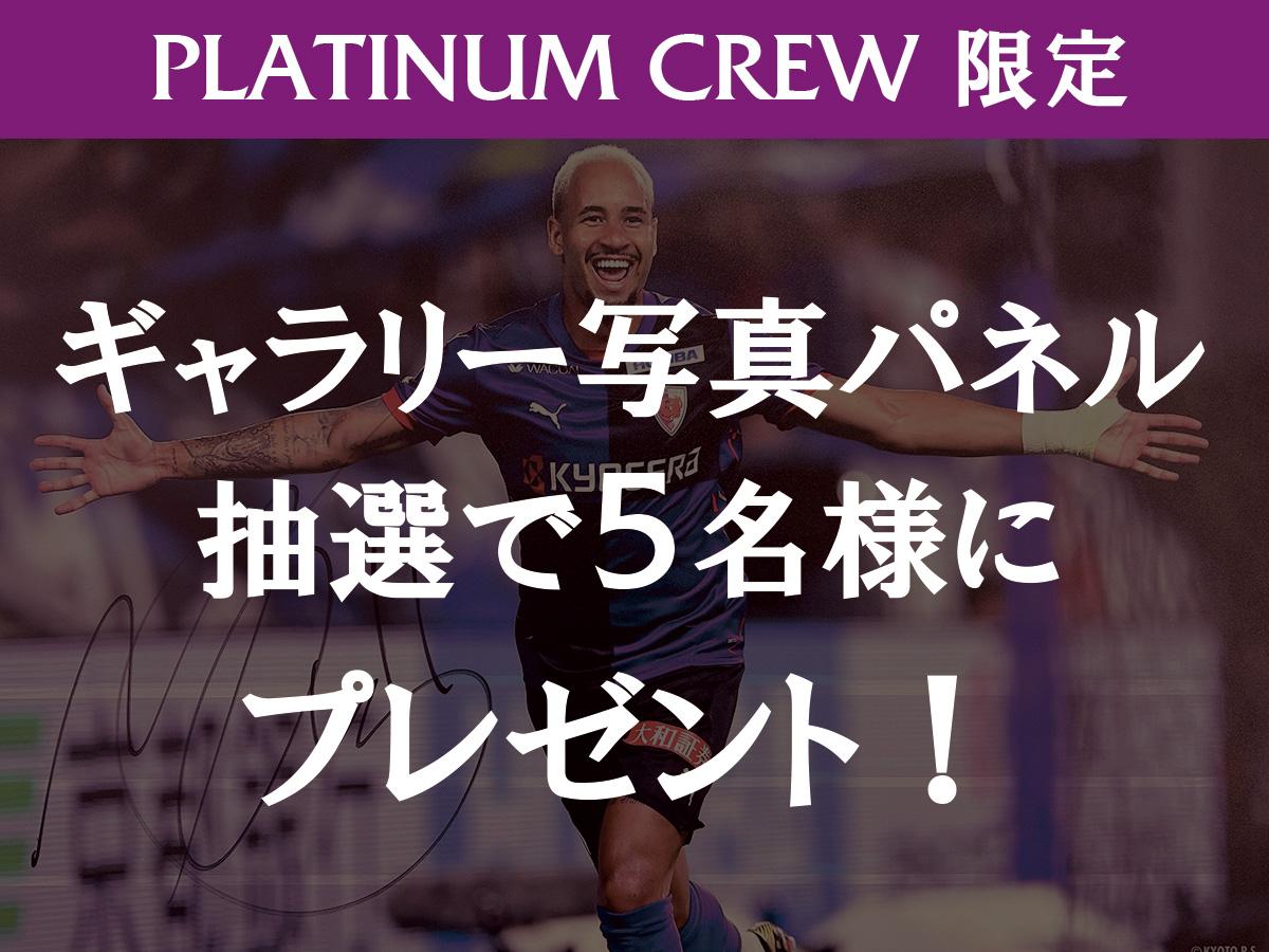 プラチナクルー限定】 GW企画！ギャラリー写真パネル(選手直筆サイン