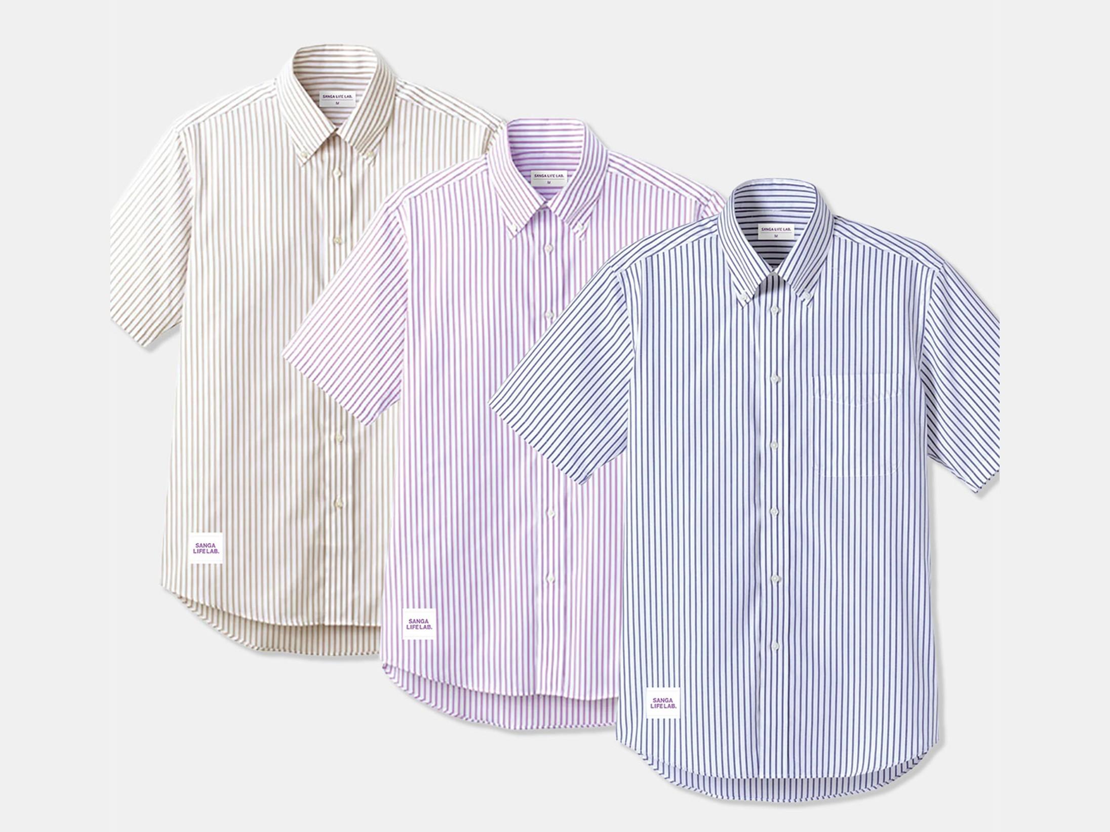 Yanako ユニフォーム ストライプ柄 5/17(日)広島戦】SANGA LIFE LAB. 新商品（SANGA LIFE LAB. ストライプ